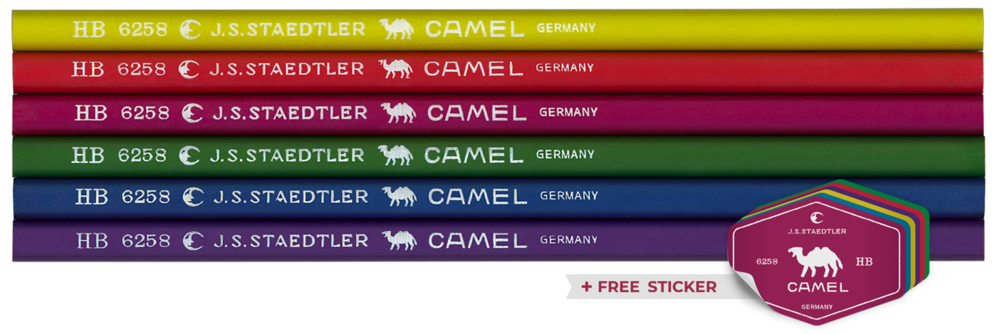 JS Staedtler Camel pencils